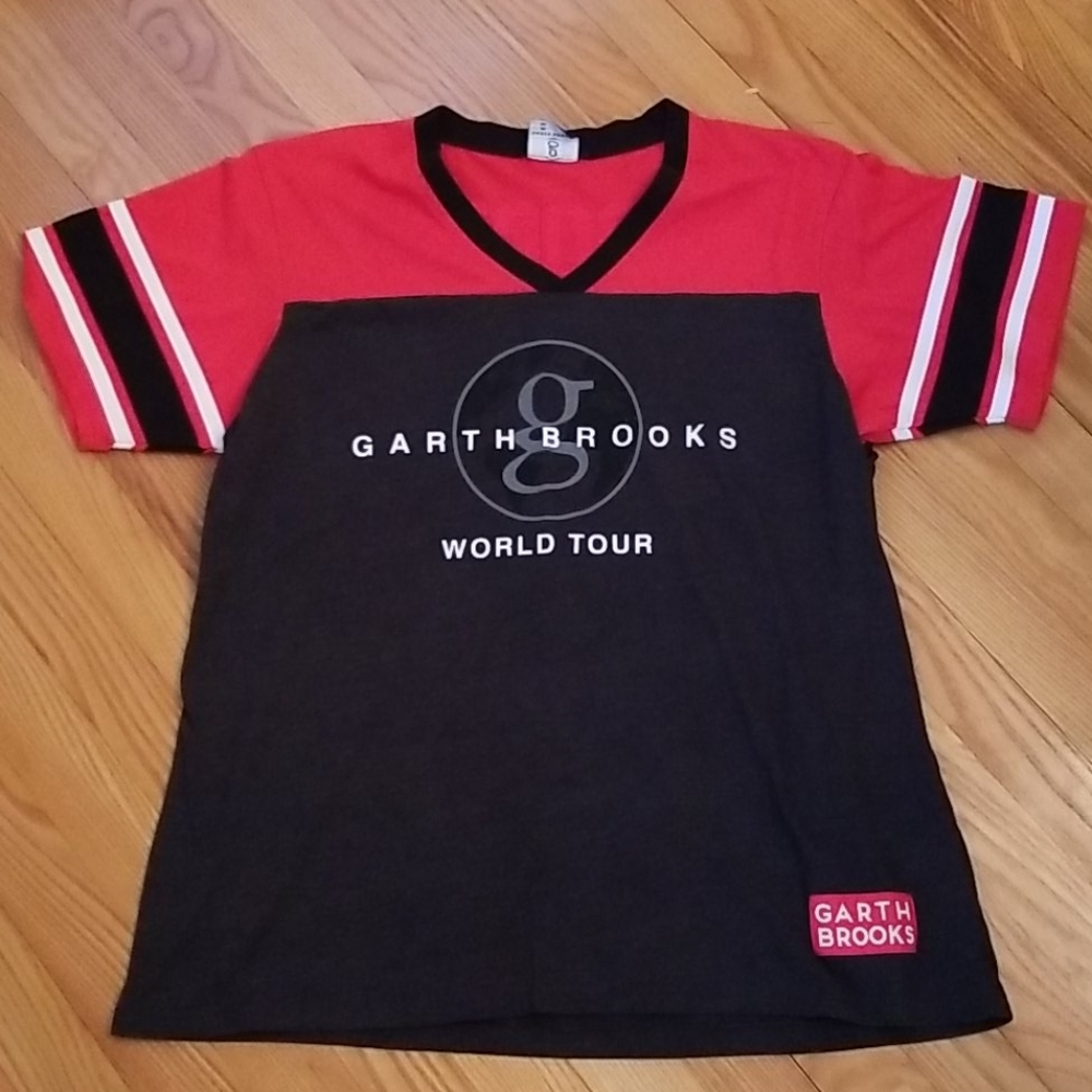 Woman's Garth Brooks Football Tee